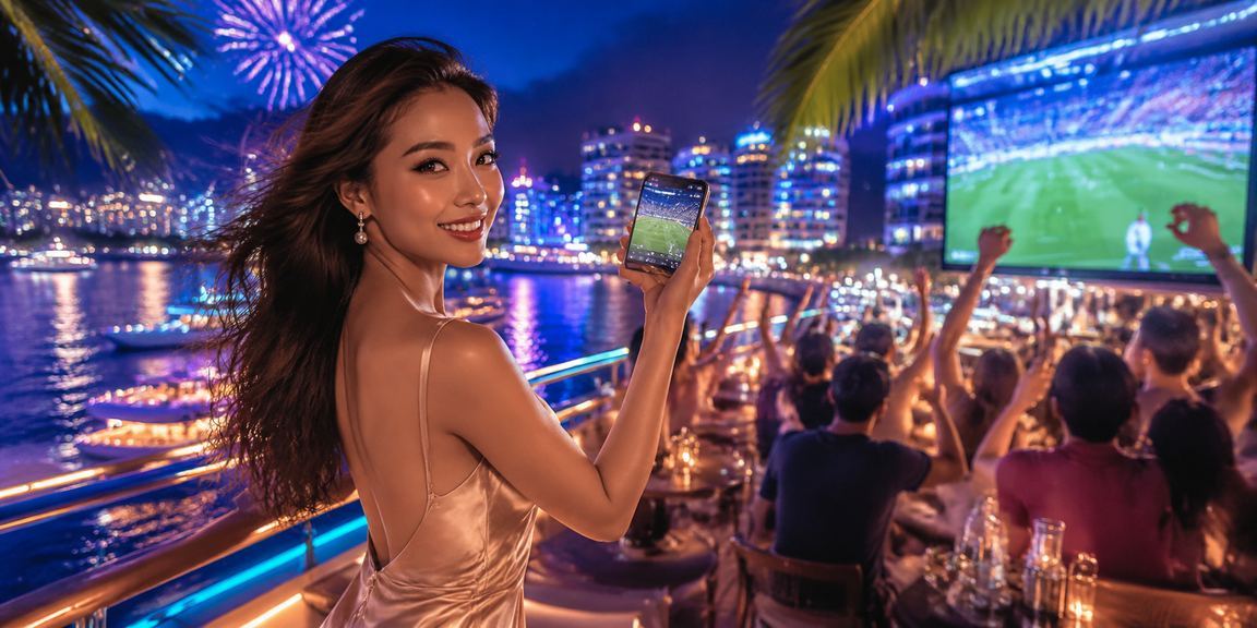 Người chơi dùng điện thoại để nạp tiền và trải nghiệm casino tại Sa Pa