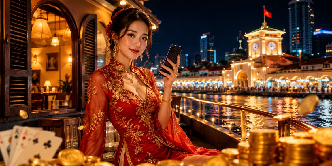 Người chơi đang thao tác thanh toán qua ngân hàng trên điện thoại ở Việt Nam